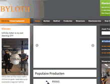 Tablet Screenshot of byloth.nl